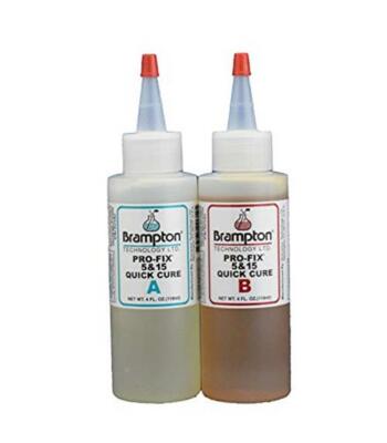 Brampton Epoxy PRO-FIX 5&15 Quick Cure - Golf Club Repair, 8 Ounces 