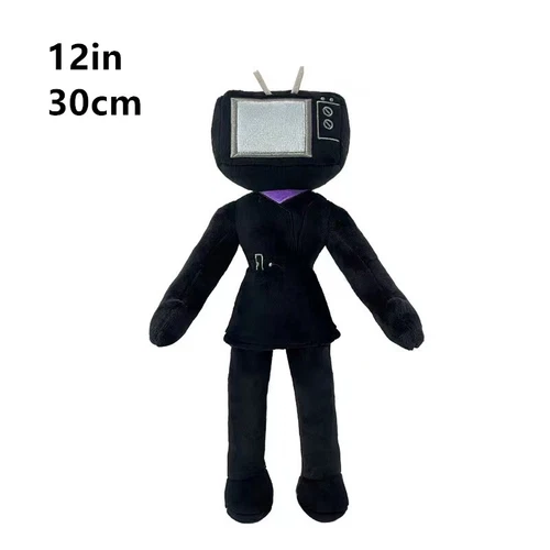 Skibidi 厕所 毛绒填充娃娃 玩具 泰坦 电视 男人 公仔 毛绒 儿童礼物 - Picture 18 of 71