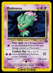Misdreavus 39/53 Wizards Black Star Promo