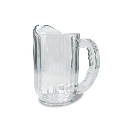 Foodservice Restaurant Water Pitcher, Polycarbonate Beer Pitcher 30 oz