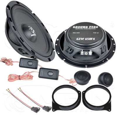 GROUND ZERO LAUTSPRECHER für SEAT IBIZA II 6K GP01 1999-2002 Front Vorn #AJJW