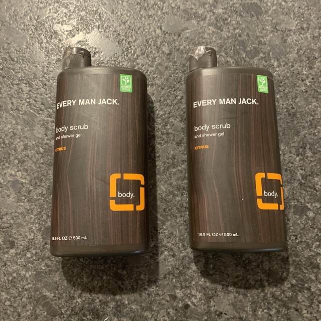 every man jack citrus scrub