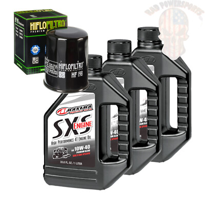 Oil Change Kit For 2009 Polaris Sportsman Touring 800 Maxima SXS 10W-40