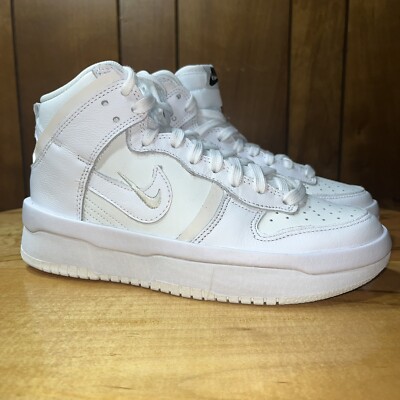 nike dunk high up summit white