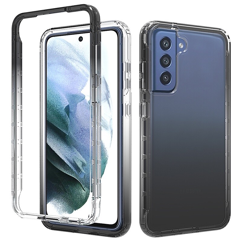 For Samsung Galaxy S21 FE / S20 FE Hybrid Shockproof Full Body Clear Case Cover