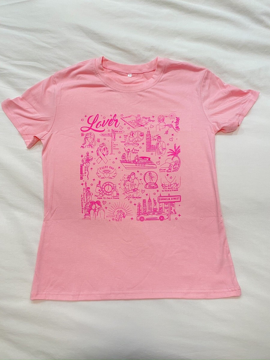 テイラースウィフト Pink Lover シャツ テイラースウィフト Pink Lover シャツ NEW Taylor Swift Lover