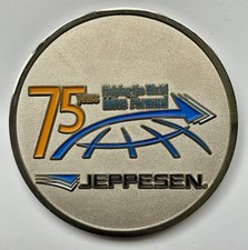 Jeppesen 75th Anniversary Challenge Coin RIAT 2009 Air Tattoo Aviation