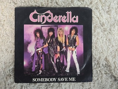 Cinderella Nobody's Fool / Push Push (1986) 45rpm 7'' Vinyl Record 