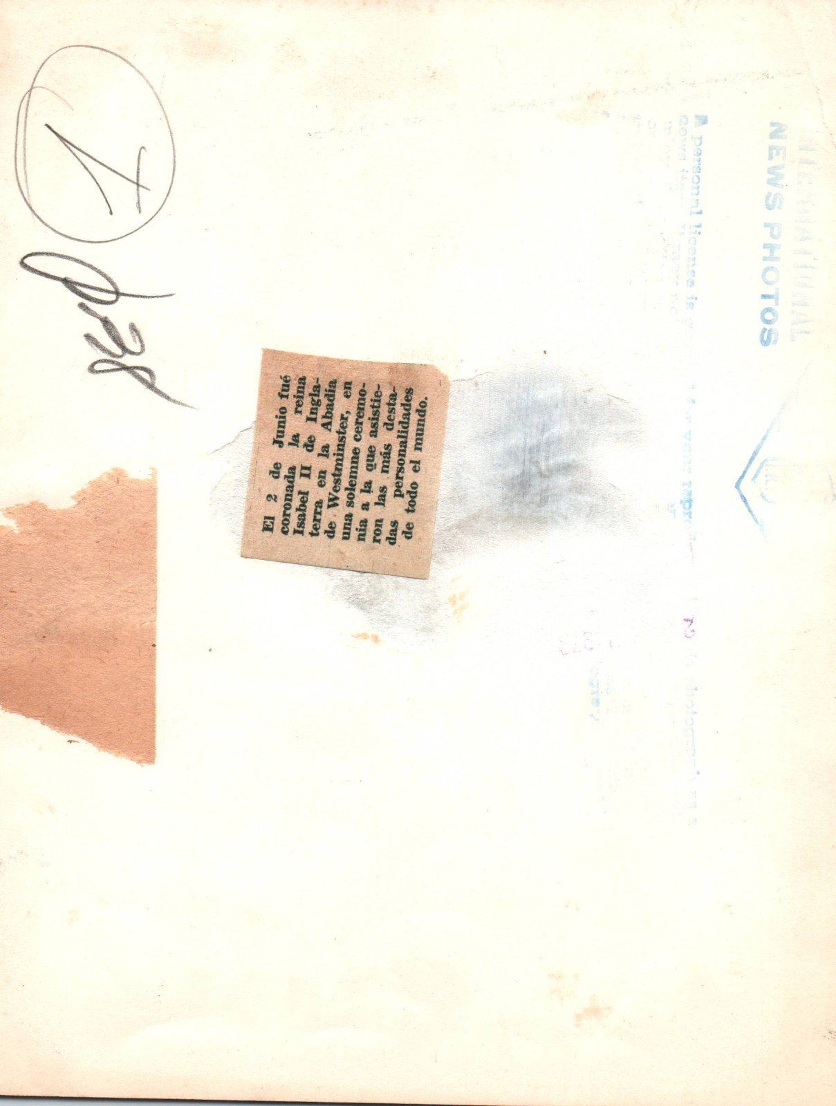 ROYAL FAMILY QUEEN ELIZABETH STUNNING PORTRAIT 1943 ORIGINAL PRESS Photo MA8