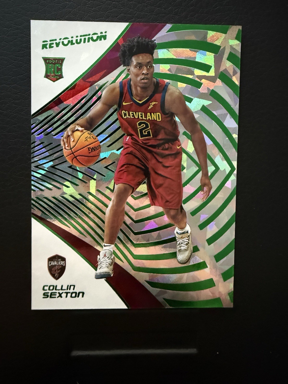 2018-19 Panini Revolution Collin Sexton #121 Chinese New Year Emerald Rookie /8…