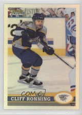 1999-00 O-Pee-Chee Chrome Refractor Cliff Ronning #155 tt7