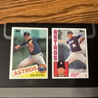 1984 and 1985 Topps Nolan Ryan (2) card lot - NM condition