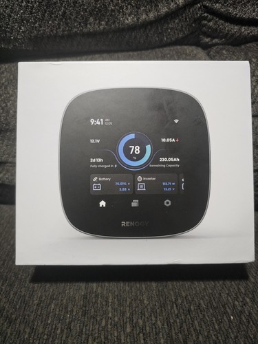 Renogy ONE Core Energy Monitoring Panel All-in-one Off-Grid Battery Monitoring