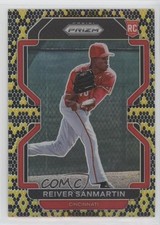 2022 Panini Prizm Tier II Snakeskin Prizm 9/50 Reiver Sanmartin #160 n0c