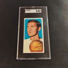 1970 TOPPS BASKETBALL #160 JERRY WEST SGC 3.5 EX HOF LAKERS