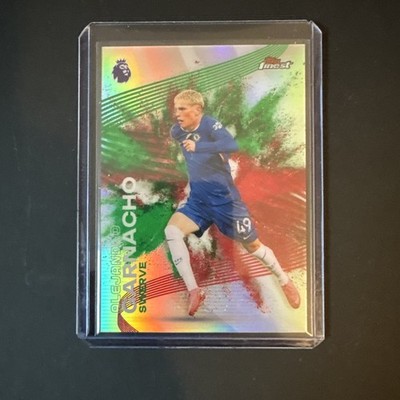 Alejandro Garnacho Green Red Swerve Fusion - Topps EPL Chrome 2025/26 - Chelsea
