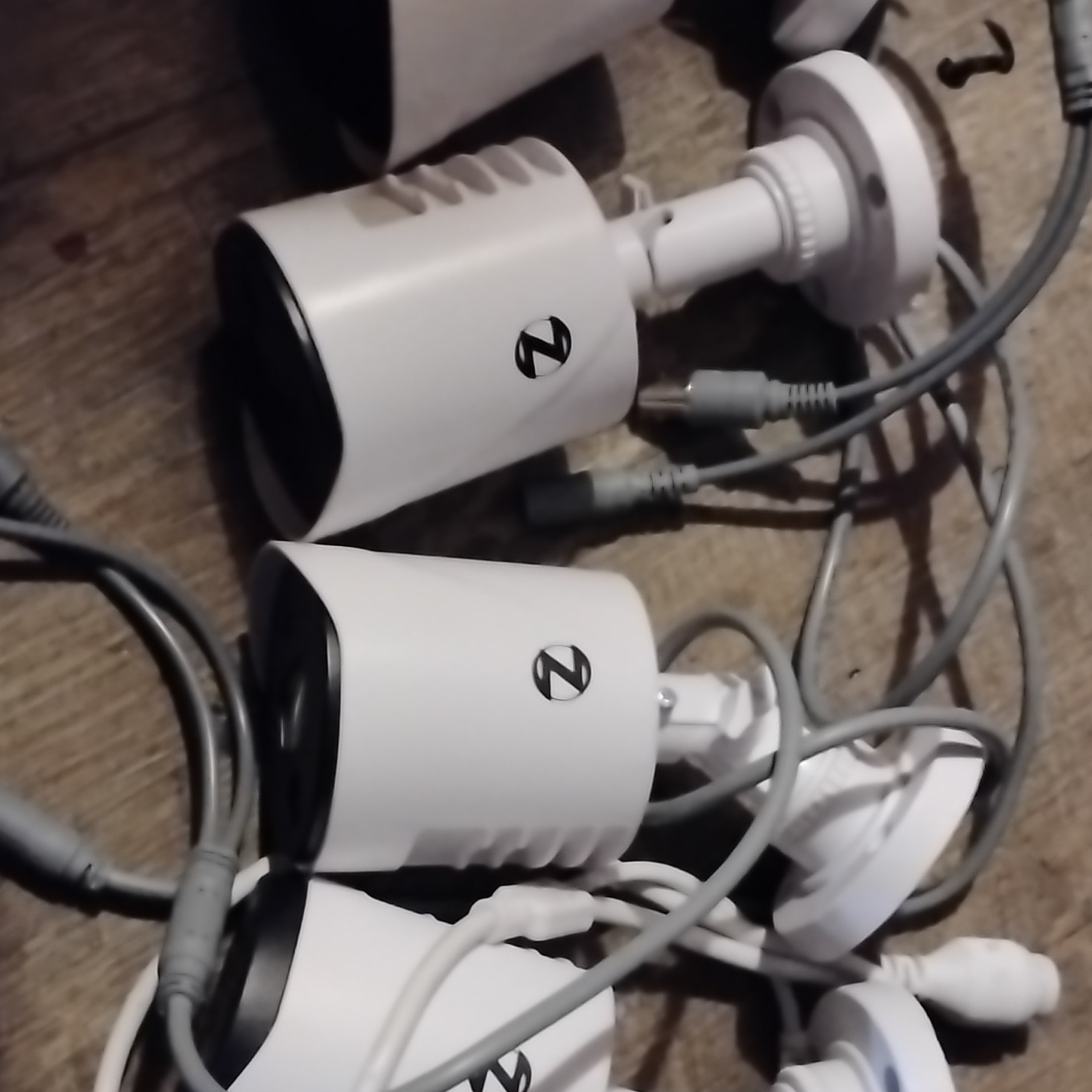 Set Of 4, White, Indoor/outdoor