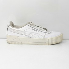 Puma Womens Carina 370325-02 White Casual Shoes Sneakers Size 6.5