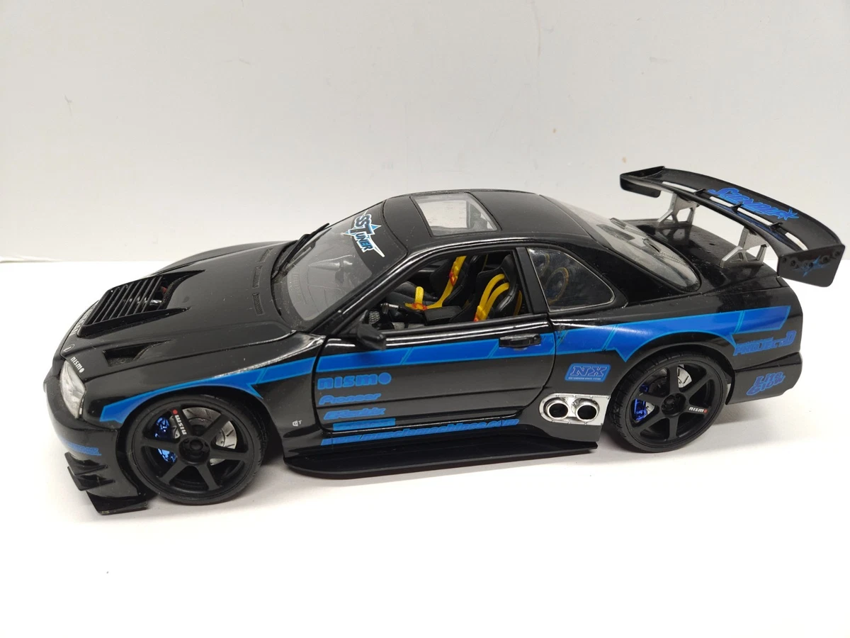 Muscle Machines SS Tuners 03 Nissan Skyline Coupe Blue 1:18 Nismo