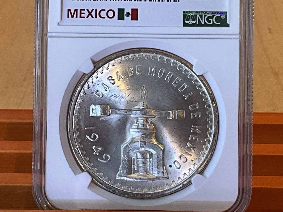 1949 Year Silver Mexican Coins for sale | eBay