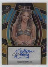 2024 Select WWE Signature Selections Tie-Dye Prizm 25/25 Fallon Henley Auto z1r