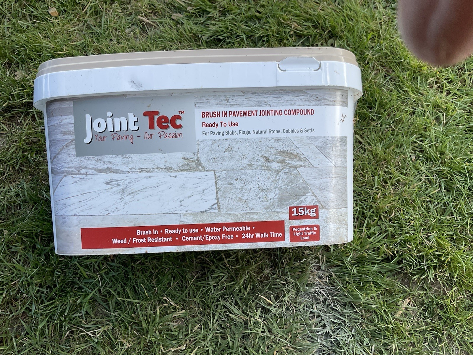 Patio  Paving Jointing Compound - Joint Tec - Buff Sand