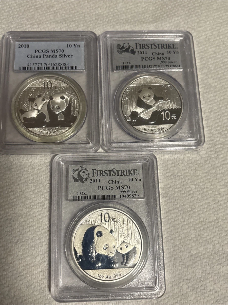 Chinese Panda PCGS 2011 Silver Bullion Coins for sale | eBay