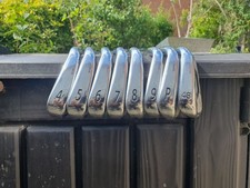 Titleist 718 AP3 Irons / 4-PW+48° / Stiff Flex Project X LZ 120 Shafts