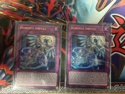 Yugioh 2 mal Dominus-Impuls MZMU-DE126 Ultra Rare Deutsch