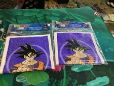 New Vintage Dragon Ball Z Party Loot Bags DBZ Loot Bags 2 - 8 CT Sets 2000 NOS
