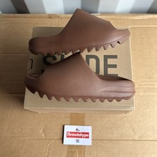 Adidas Yeezy Slide Flax Brown Size 4 UK Brand New with Box and Tags