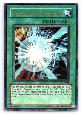 Burst Stream of Destruction AST-038 Ultra Rare Ancient Sanctuary Yu-Gi-Oh NM/M