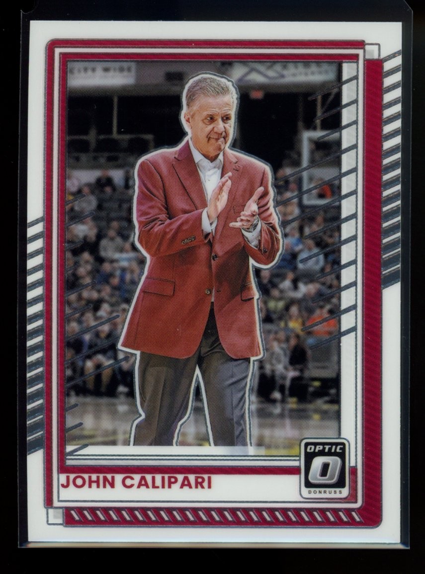 2025-26 Donruss #133 John Calipari Optic