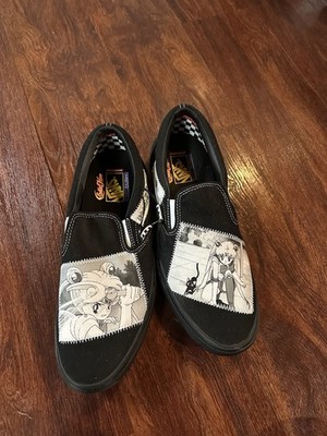 Mens Size 11.5 - Vans X Sailor Moon - Pretty Guardians Sailor Moon Skate Slip On