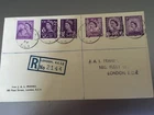 GB STAMPS RARE FIRST DAY COVER 1958 REGIONALS SET OF SIX ON ONE COVER