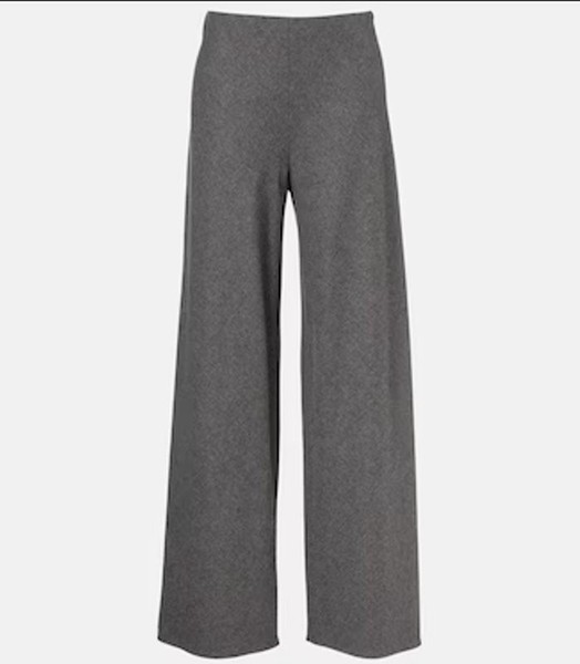 Women Altuzarra Trousers Grey Wool XL