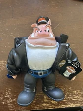 Harley Davidson Applause Wild Hog Pig Biker Jacket Figure w/ Tags