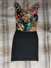 URBAN BLISS Ladies Dress Floral Party Evening Cocktail Occasion Size UK 8