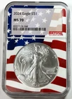2024-W $1 American Silver Eagle 1 oz .999 NGC MS70 US Coin