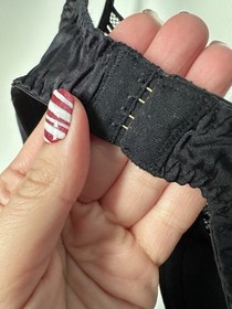 Agent Provocateur &lsquo;Tina&rsquo; Wired Lace Bra 34B Mesh Silk Black 2014 Collection Rare