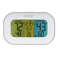 Wireless Temperature Station LCD Indoor Outdoor Thermometer