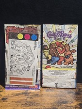 2 Vintage McDonald's 2002 Country Bears Happy Meal Bags New Paint Set Toy