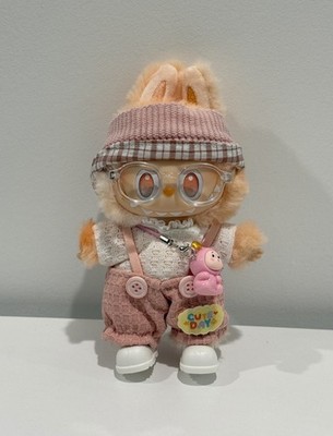 Clothes Set for Pop MART Labubu Have a Seat Exciting Macaron(No Doll)
