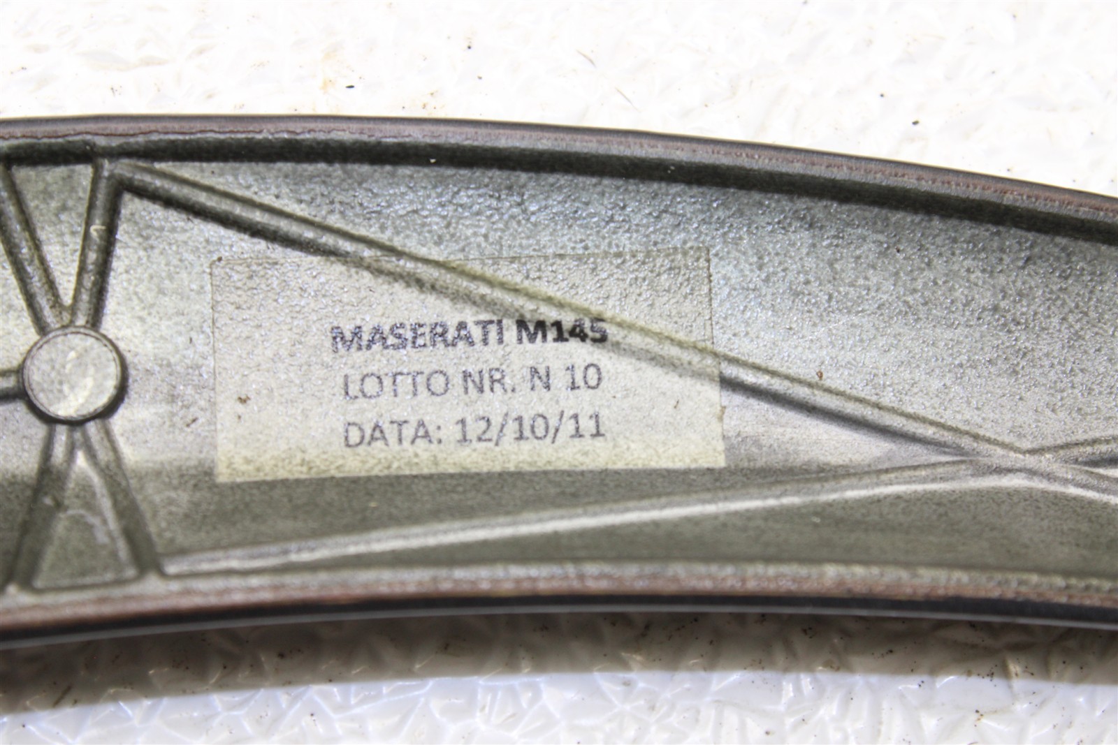 2013 Maserati GranTurismo S Rear Right Door Panel Trim Cover 80335500 08-13