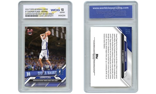 2024 Bowman U Card #1 - Cooper Flagg Duke Blue Devils Rookie (Shipping Now)