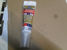 GE 2.8oz Performance Materials Silicone Kitchen  Bath Sealant Almond x2