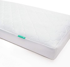 Waterproof Crib Mattress Pad Ultra-Breathable Quilted Layer Comfort Universal