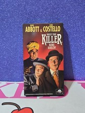 Meet the Killer, Boris Karloff (VHS, 1994) - Bud Abbott & Lou Costello