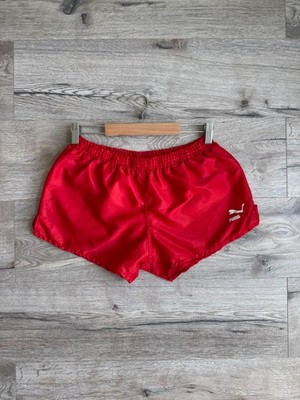 Puma Retro Sprinter Red Shorts 90s Men S
