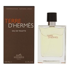 Image of Hermes Terre d'Hermes Eau de Toilette 100ml Spray For Him
